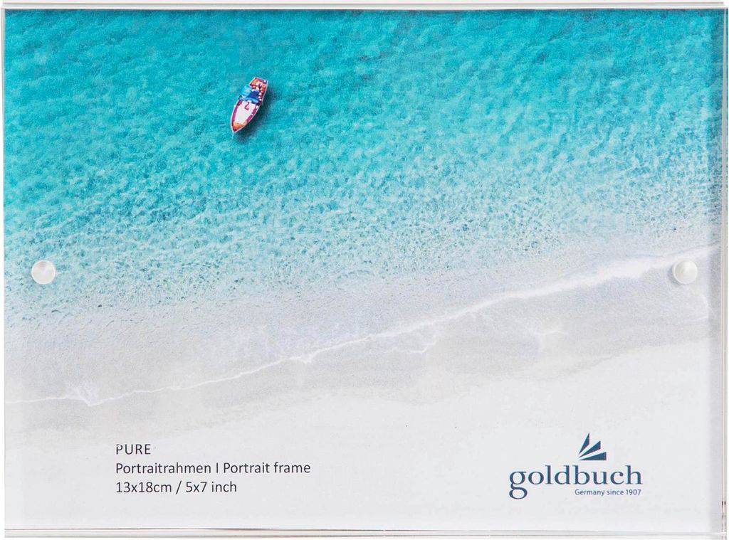 Goldbuch Pure 13x18 Acryl Portraitrahmen 950013