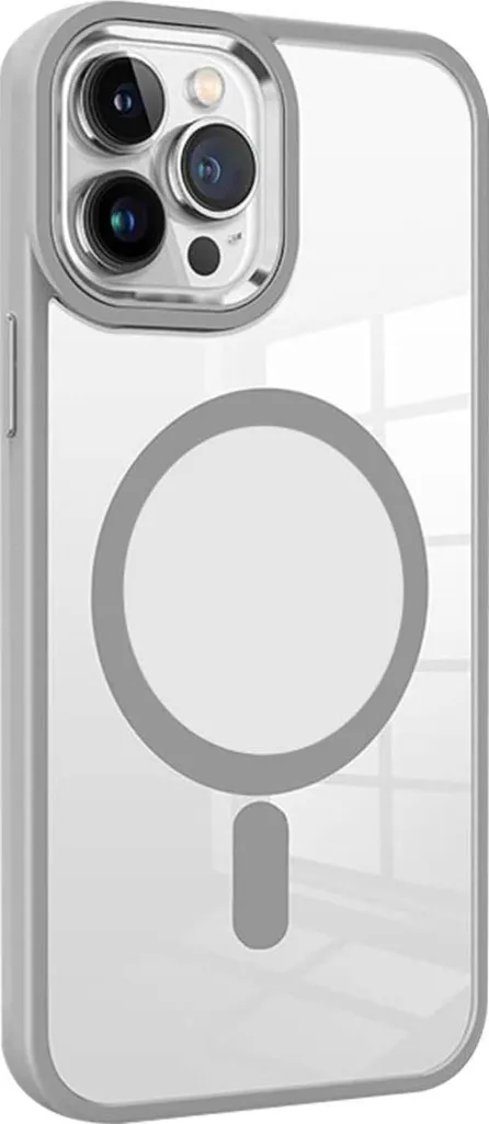 Bumper Jaym iPhone 16 Pro - Custodia MagSafe Heavy Duty Grigio