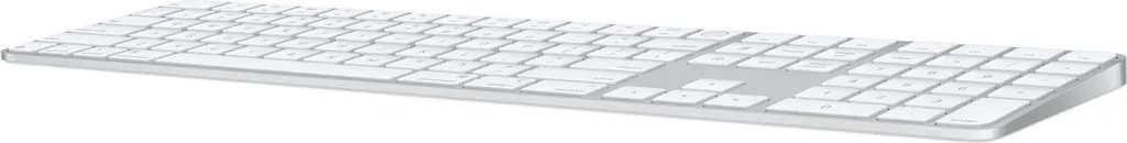 Apple Magic Keyboard avec Pavé Numérique Touch ID Blanc - Layout CZ - 4