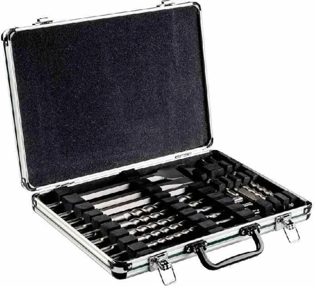 Valigetta 17 Punte e Scalpelli SDS-Plus: Il Kit Totale per la Tua Casa