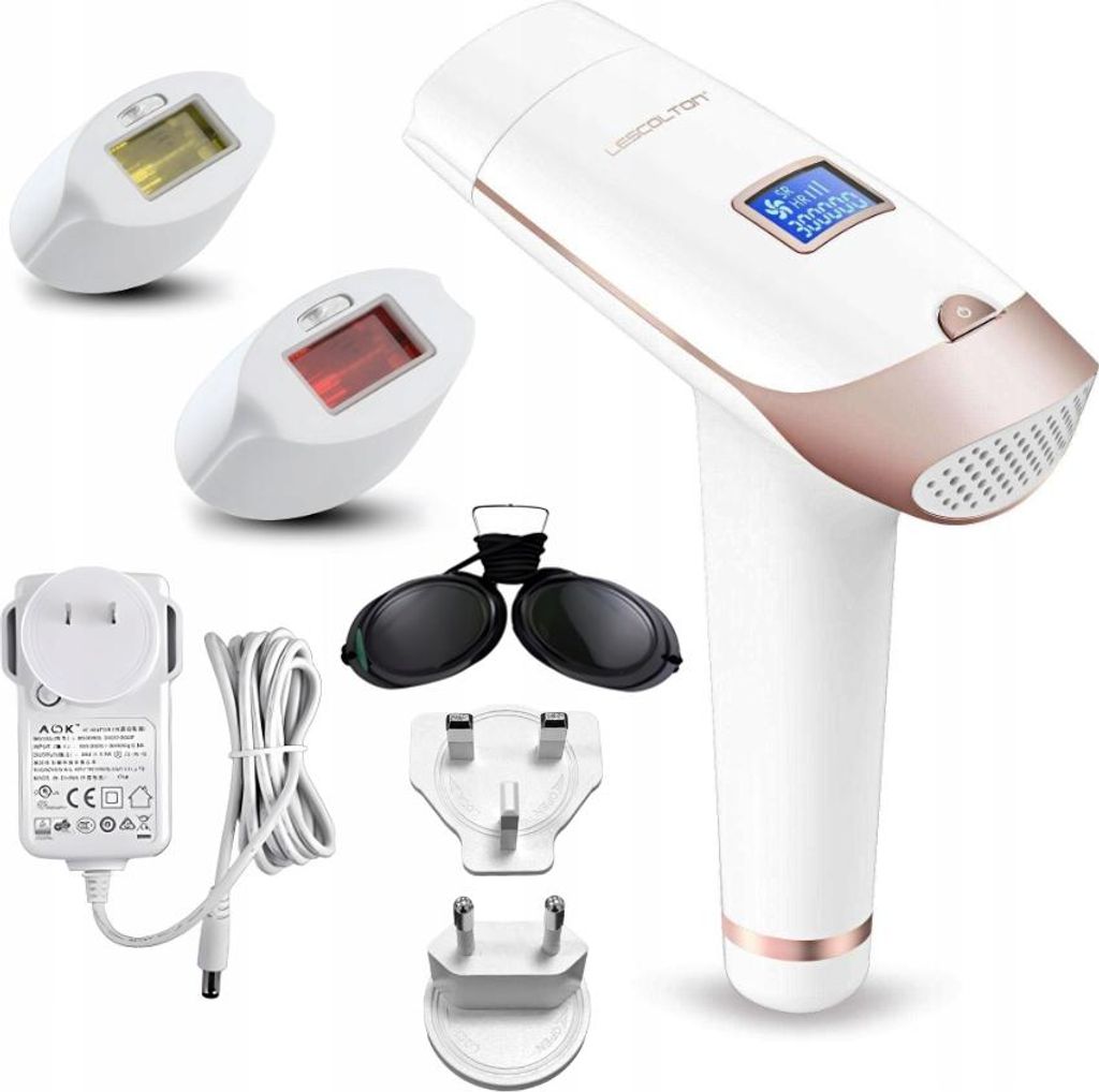 Laserový IPL epilátor LESCOLTON | 2 nástavce okuliare Obrázok produktu 