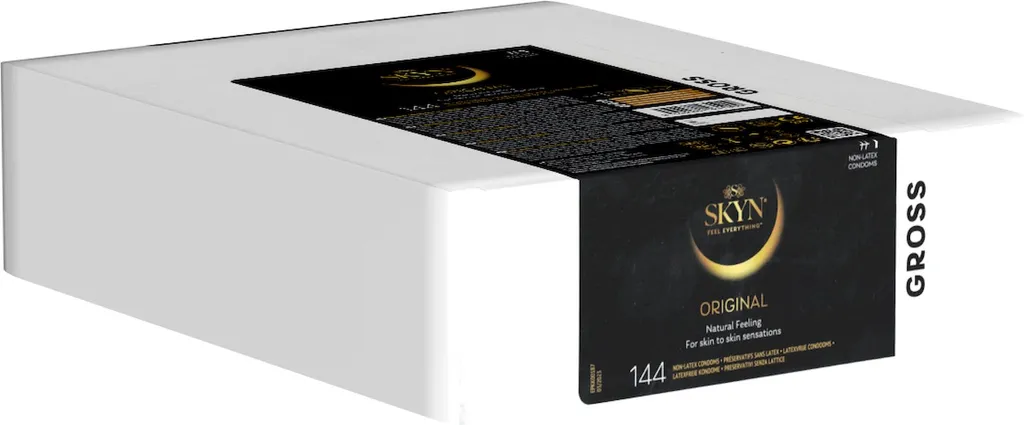 UNIMIL Skyn Original 144 pz - Preservativi Senza Lattice Offerta Scorta