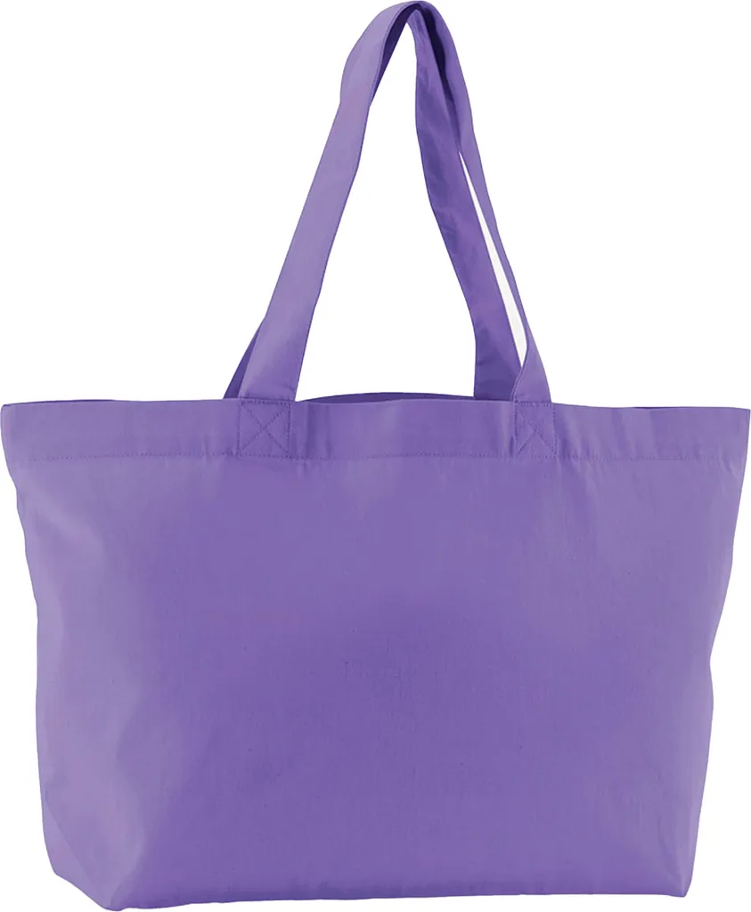 Westford Mill - Borsa della spesa, twill PC7021 (taglia unica) (viola)