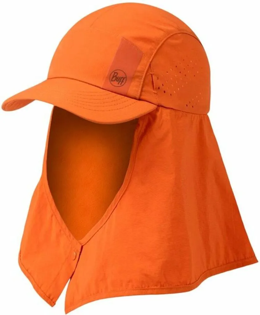 Buff Cappello Go Bucket Solid Ginger S/M - Protezione Solare UPF 50