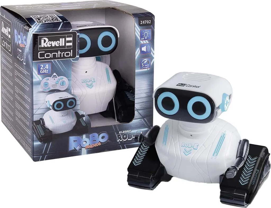 Revell Control Rob-E 24458 Robot Télécommandé Interactif pour Enfant - 2