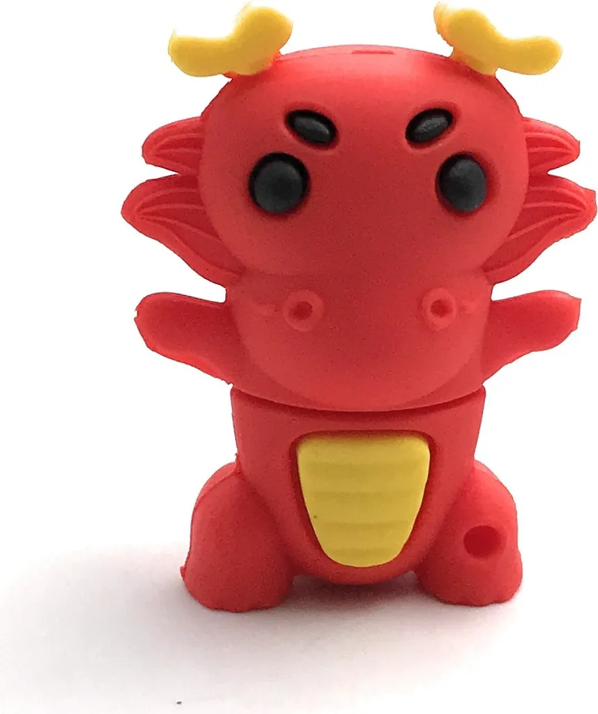 Gadget USB 8GB Drago Rosso Onwomania 3.0 | Regalo Originale Ufficio