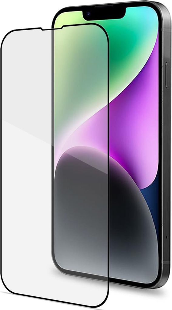 Celly Vollglas Apple Transparent Bildschirmschutzfolie 1 Stück