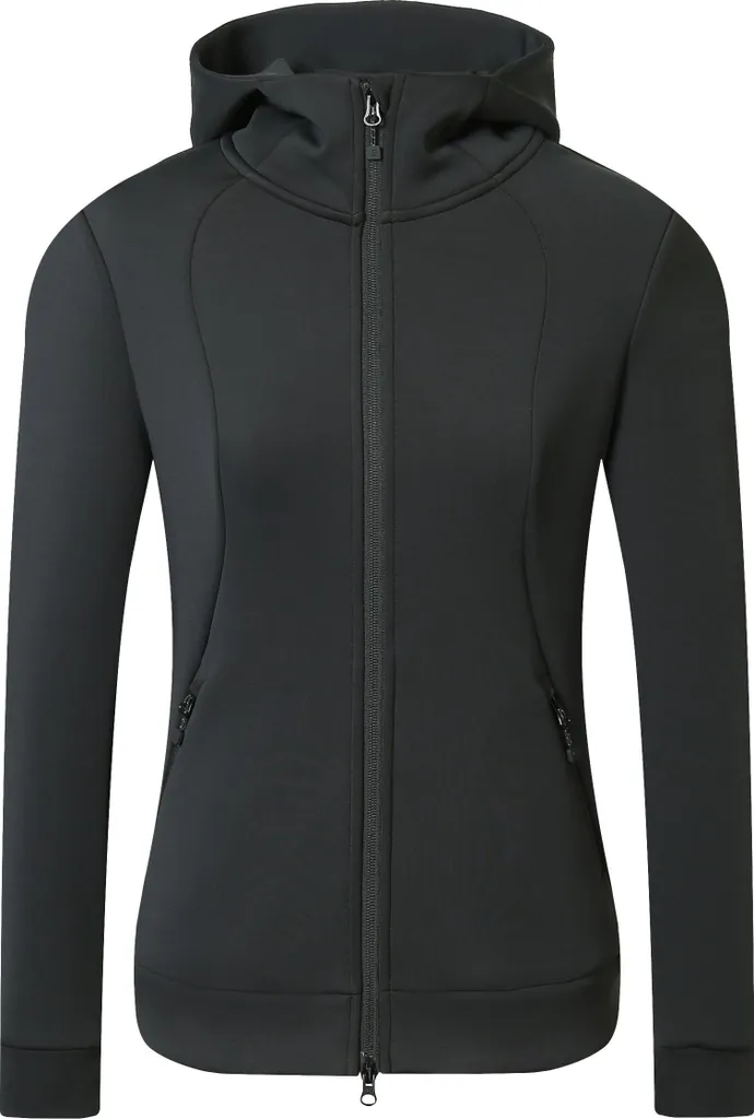 Veste à Capuche Équitation Covalliero HW 2025 Hoodie Zippé Sport Femme Noir
