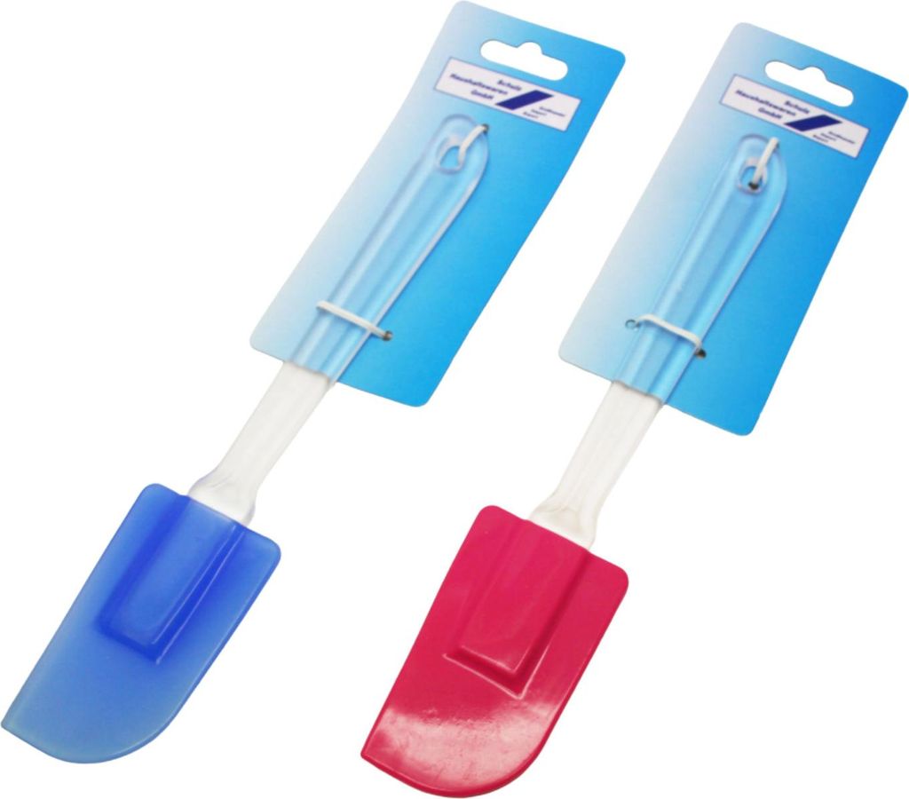 Silikon Teigschaber 5,3 x 26cm - diverse Farben