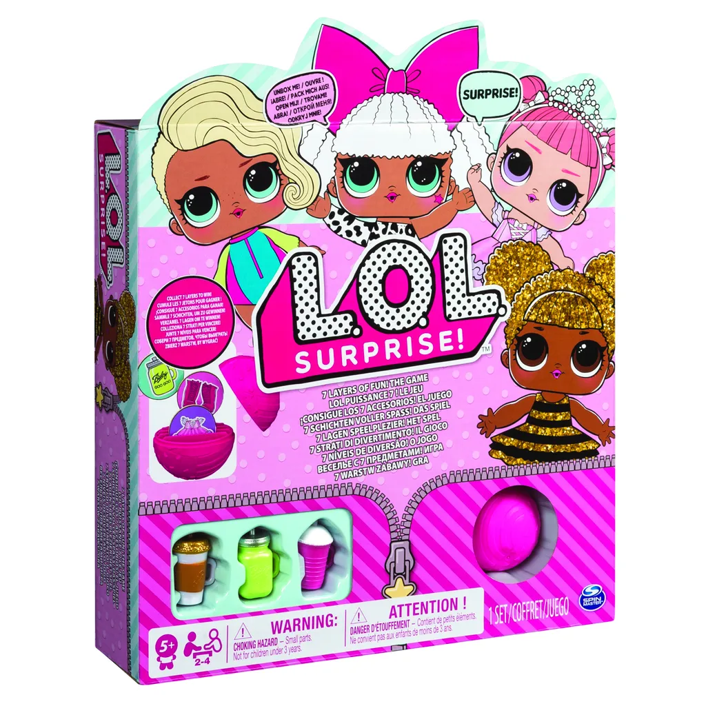 Jeu LOL Surprise Spin Master avec figurines de collection et défis