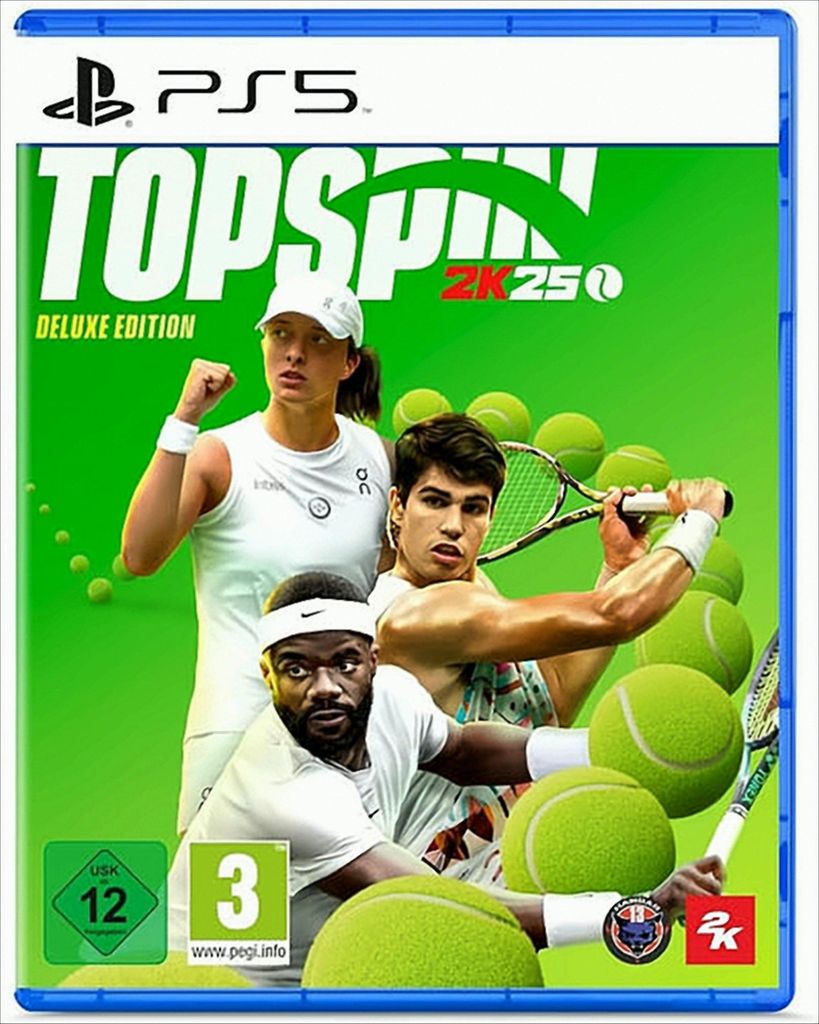 Take-Two Interactive Top Spin Deluxe Edition 2K25, Produktbild 