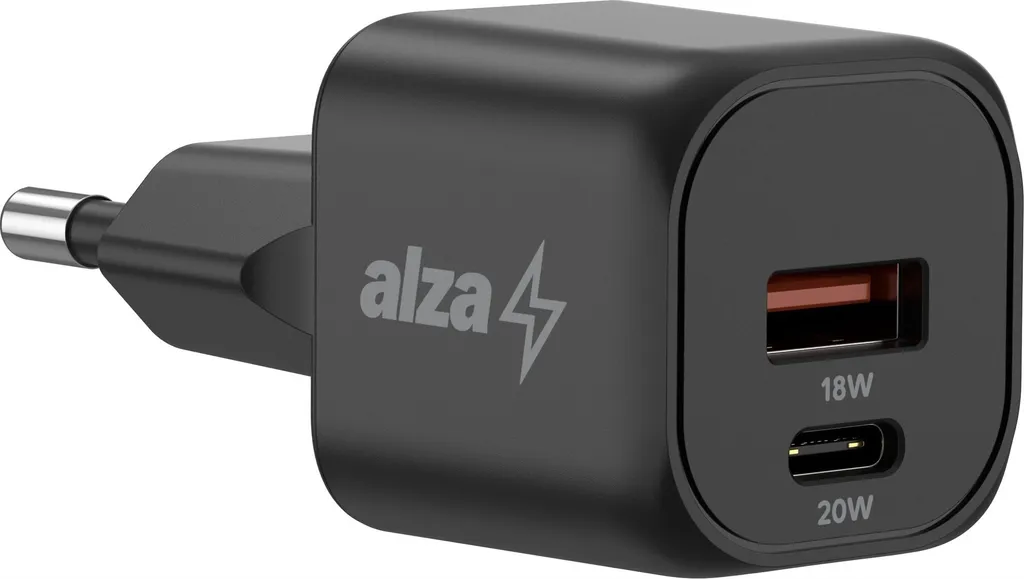 Fini la charge lente avec le Bloc AlzaPower G351CA 20W Noir USB-C Rapide