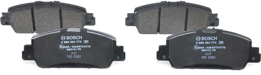Plaquettes de Frein Bosch 0986494773 : Stop aux Bruits sur Honda HR-V