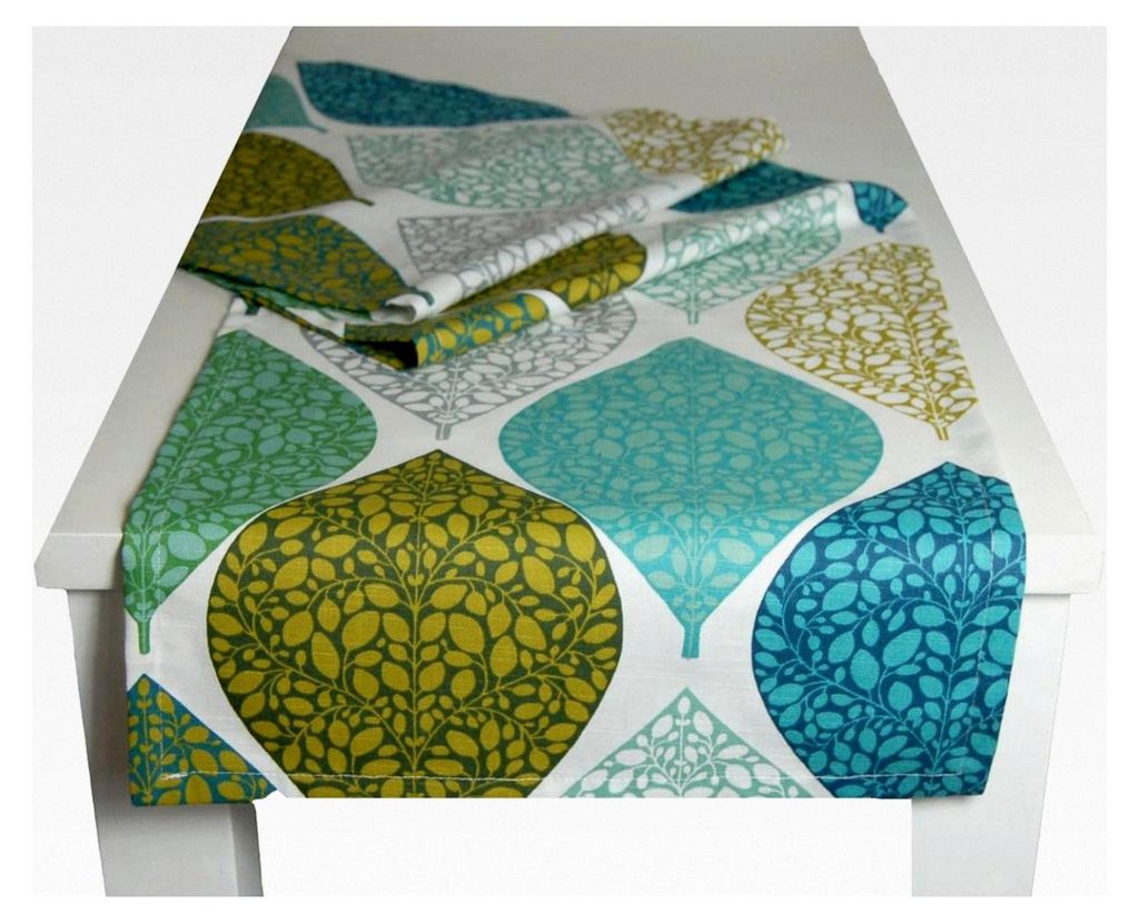 Tischläufer ca. 40x150 cm in interessanter Größenauswahl aus hochwertiger 100% Baumwolle in der Farbe Applemint