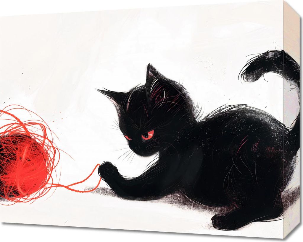 Bild 50x40cm Ungezogener Schelm