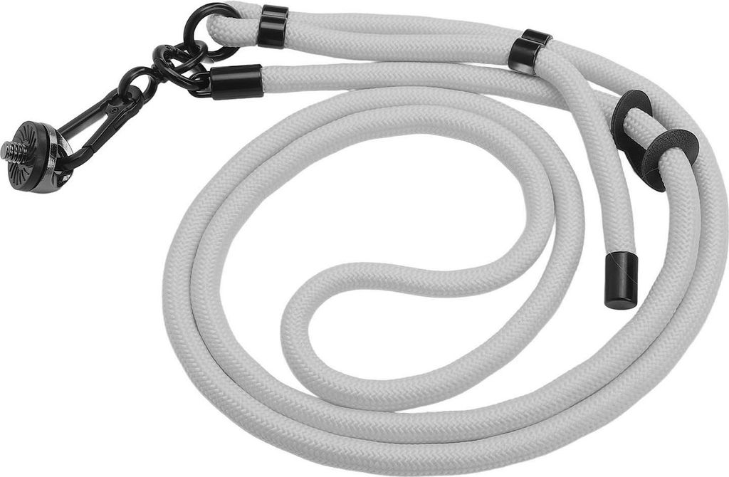 Action-Kamera-Lanyard, verstellbarer Schnellverschluss, 1/4-Zoll-Gewinde, Anti-Verlust-Seil für POCKET 3 5 ONE X4, Grau