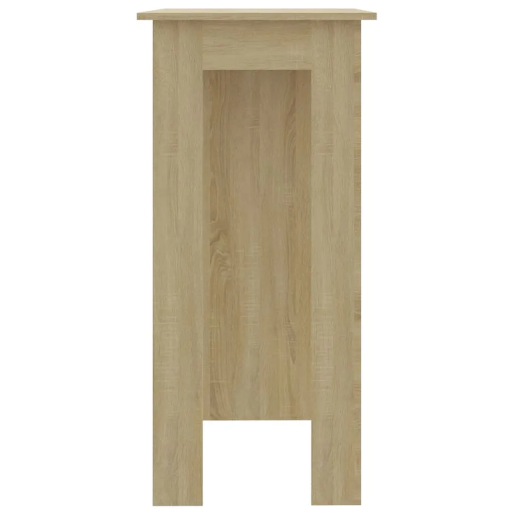 Angolo Bar vidaXL Rovere Sonoma 102x50 cm - Il tuo Breakfast Bar Ideal - 15