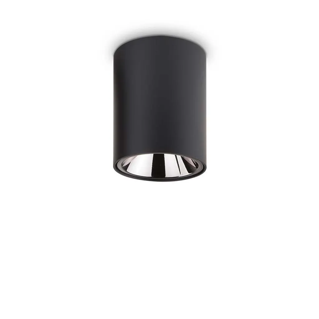Plafonnier LED 10W Noir Nitro : Éclairage Anti-Éblouissement pour Plafond