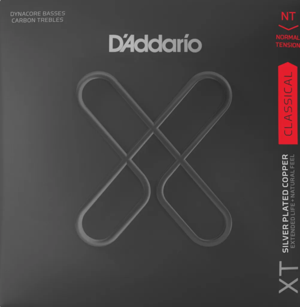 Jeu de cordes D'Addario XTC45FF tension normale Carbon longue durée