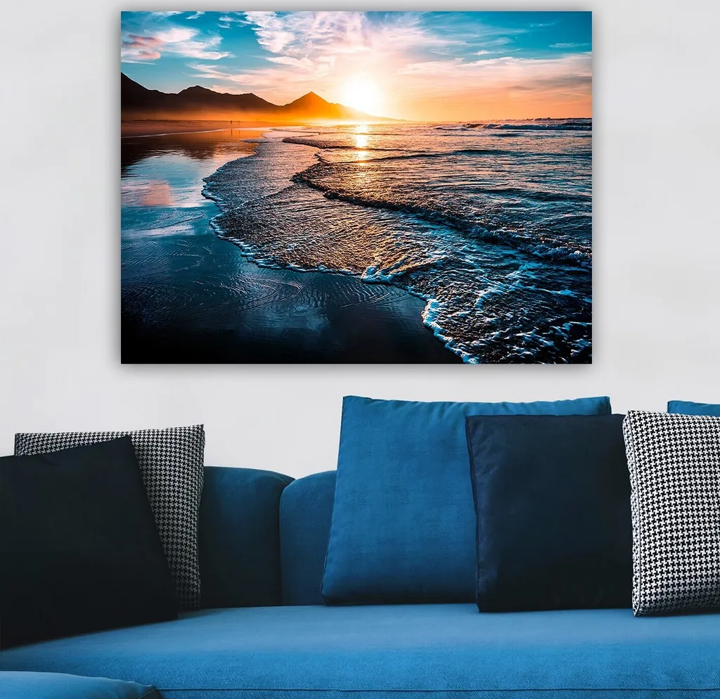 Tableau Décoratif en Toile Multicolore Wallity Format Portrait 70x100