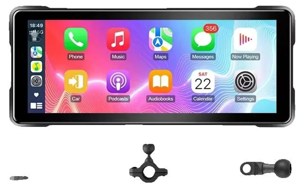 Écran de navigation GPS Moto sans fil : évitez la surchauffe du mobile