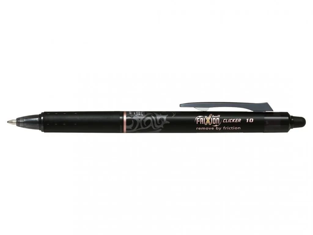 Écrire et Effacer sans Traces : 12 Stylos Roller Pilot FriXion Noir 0.5