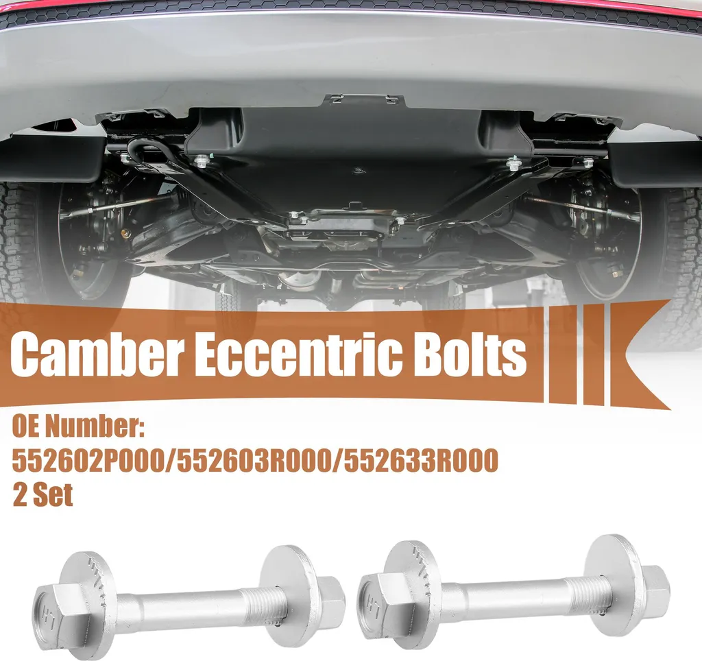 Réglage Alignement Roues Hyundai Tucson 2010-2023 : Boulons de Carrossage x2