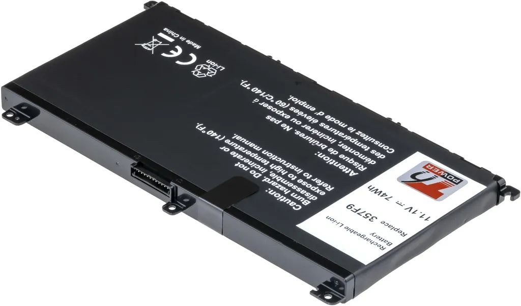 Batterie T6 pour Dell Inspiron 15 7559 7566 7567 - 6660mAh 74Wh 6 Cellules