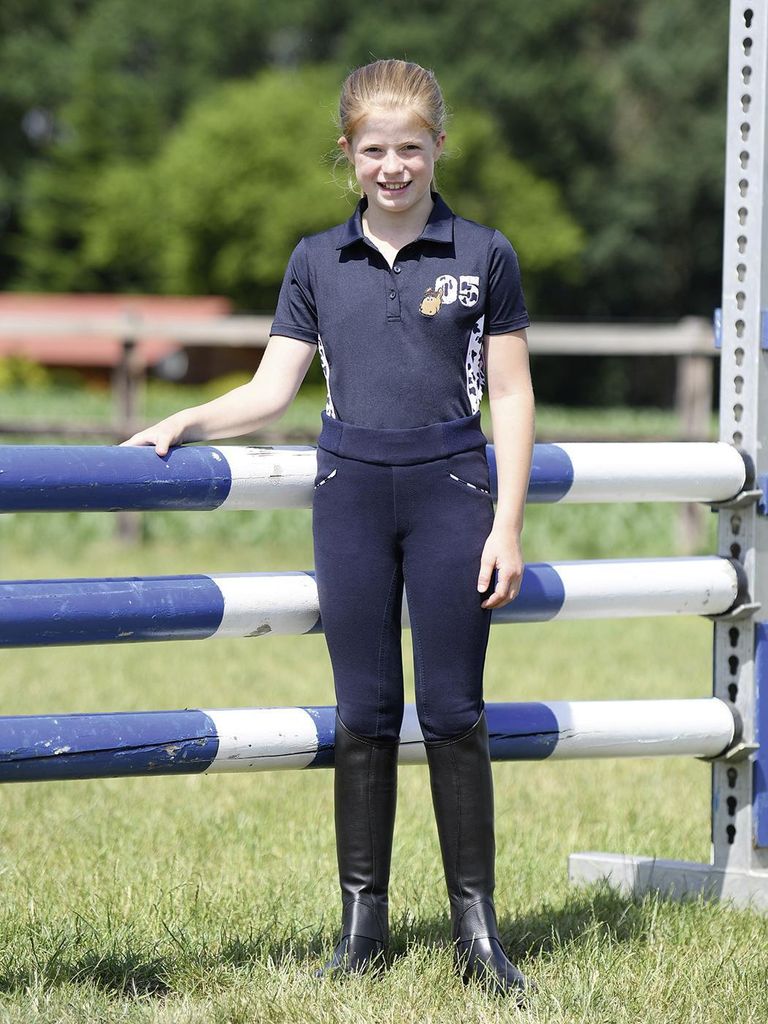 Busse Reithose KIDS COLLECTION V pullon navy , Busse_17_Groessen:116