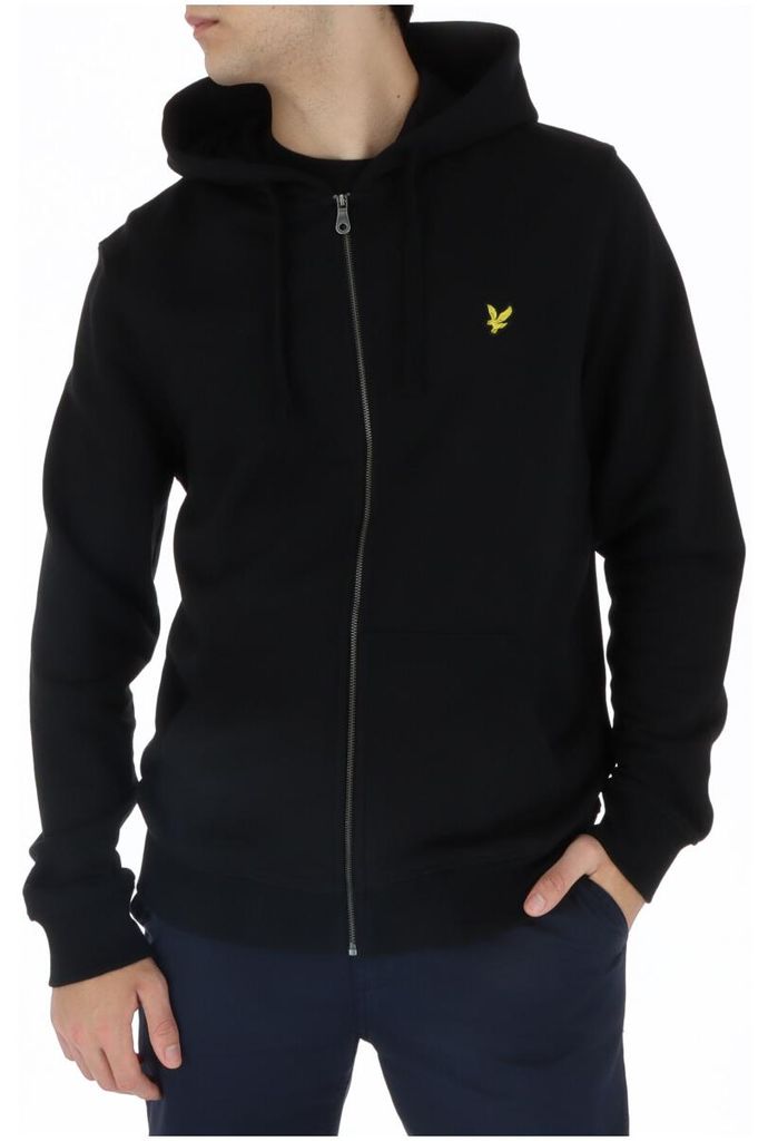 Lyle & Scott Sweatshirt Heren Zwart - ML420VOG - Maat XL Productafbeelding 
