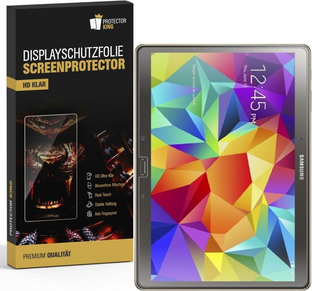 2x Displayfolie für Samsung Galaxy Tab S 10.5 HD Produktbild 
