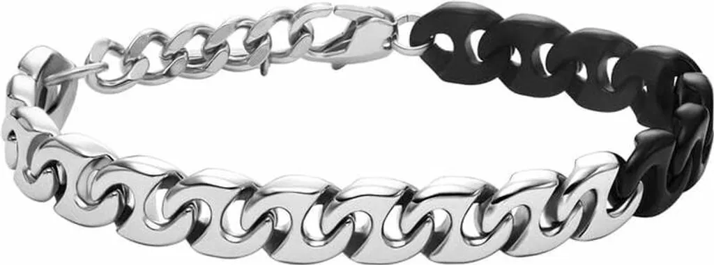 Bracciale da uomo Diesel in acciaio inossidabile