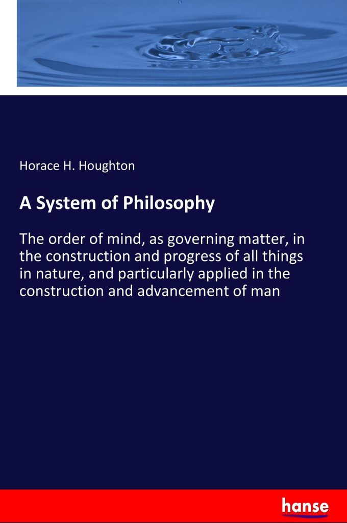 A System of Philosophy