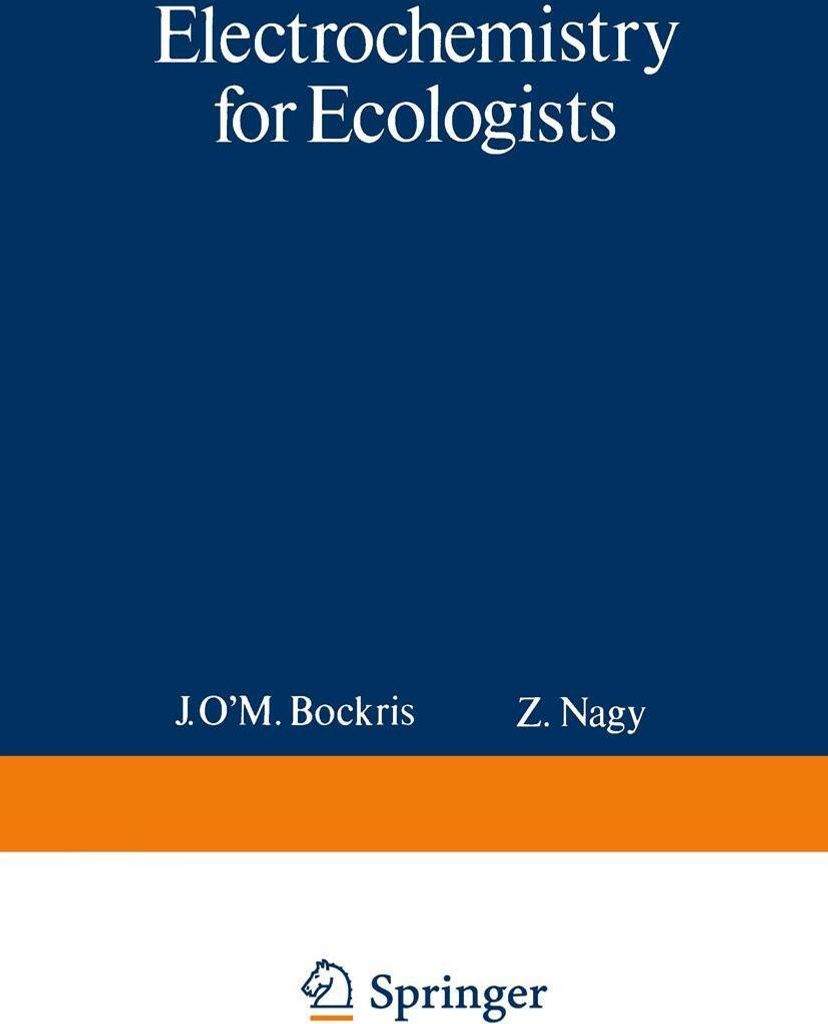 Electrochemistry for Ecologists