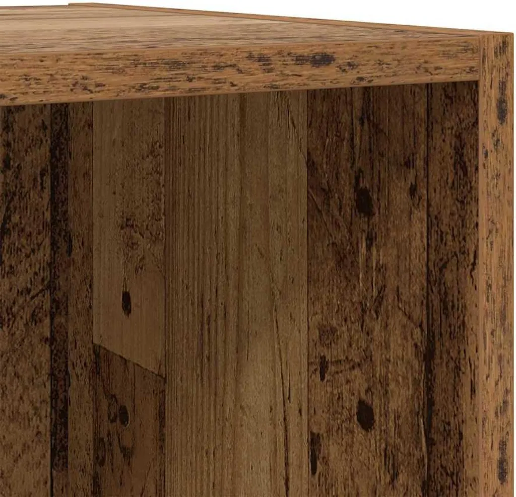 Offerta Set 2 Mobili Porta TV Legno Antico | Arredamento Salvaspazio - 9