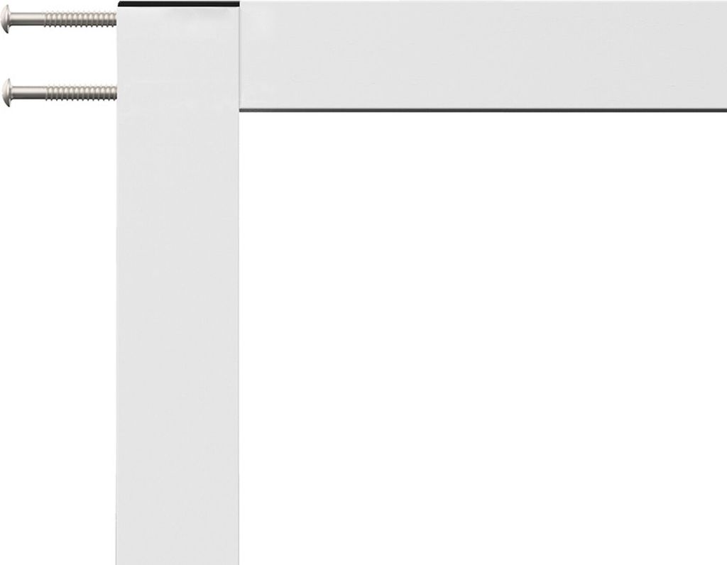 Fensterbausatz Master SLIM 100x120cm weiss Pollenschutzgewebe 100690801-VH