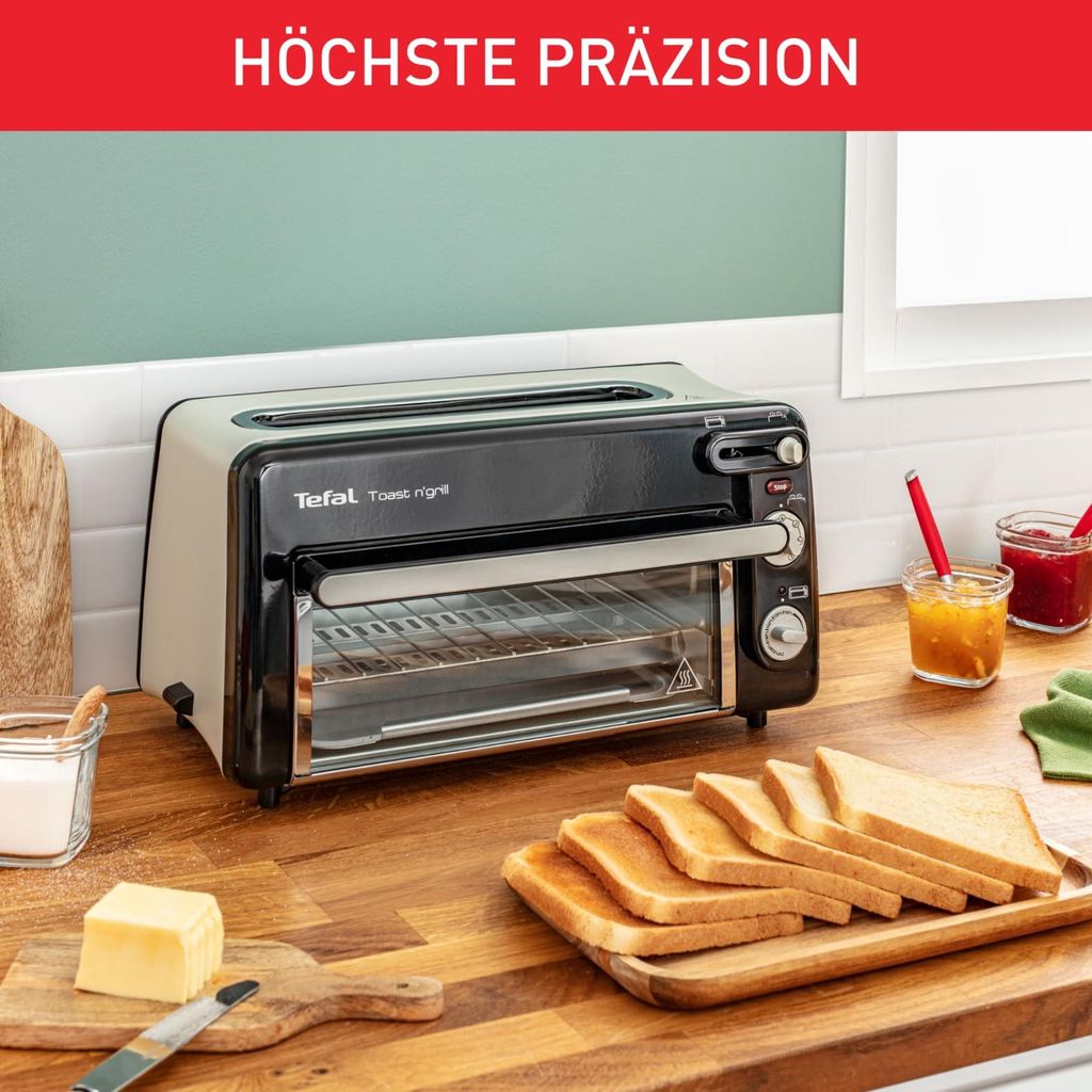 Tefal RETRO Toast n' Grill – 2-in-1 Toaster und