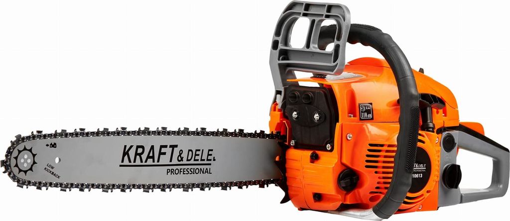KRAFT&DELE | Benzin Kettensäge 5,7 PS +2 Schwert 16"/18" 2 Produktbild 