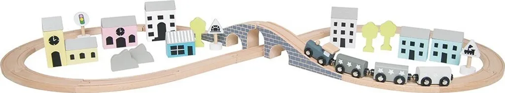 Fini les Jouets Fragiles : Optez pour le Circuit de Train Bois JaBaDaBaDo