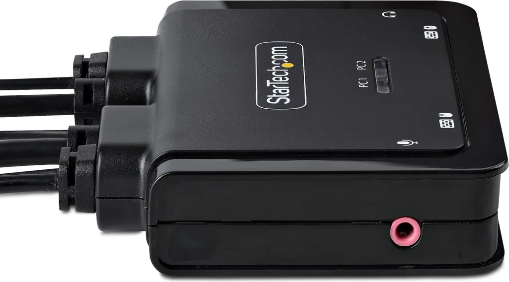 Partagez un écran 4K entre deux laptops USB-C - KVM Compact StarTech