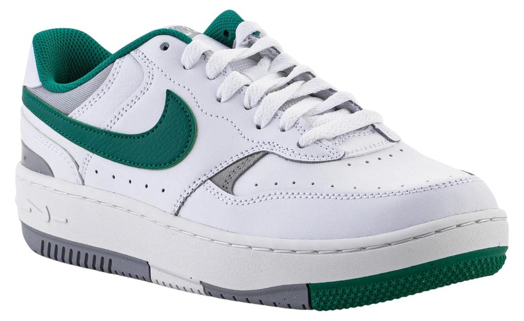 Nike - Damen Sneaker "Gamma Force", Leder PP5924 (38,5 EU) (Weiß/Grün)