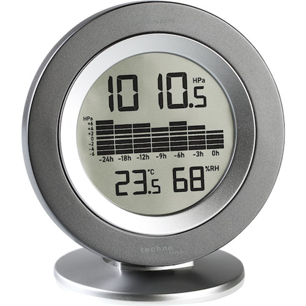 Thermo-Hygrometer, Barometer, Funkwetterstation innen, Produktbild 