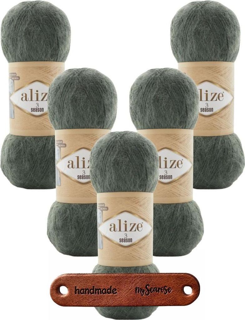 5 x ALIZE 3 SEASON 180 MIT LABEL Produktbild 