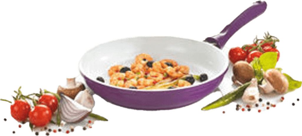 Pfanne Aluguss Pink Ø20 cm