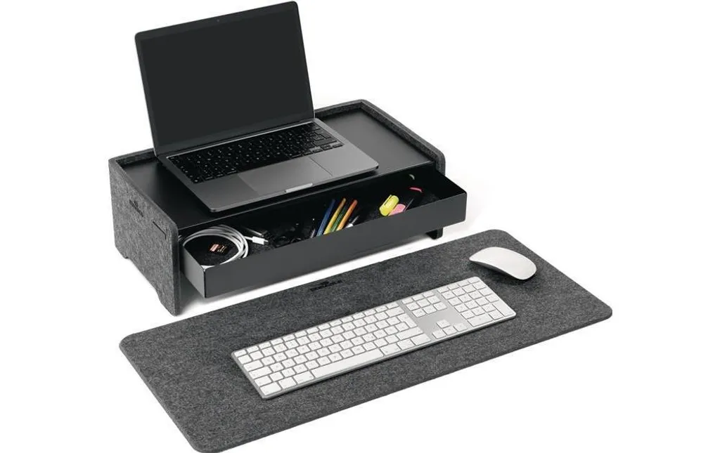 Support moniteur réglable en hauteur Durable Effect gris ergonomique - 15