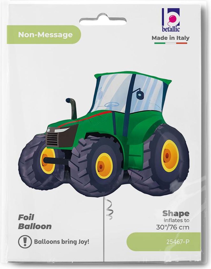 Balon foliowy Traktor, Zielony, Farma, Grabo, 76cm Zdjęcie produktu 