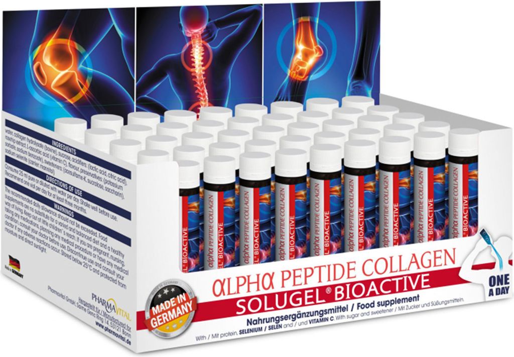 PharmaVital Alpha Peptide Collagen Trinkampullen 50 Stück 10.000mg (36,00)
