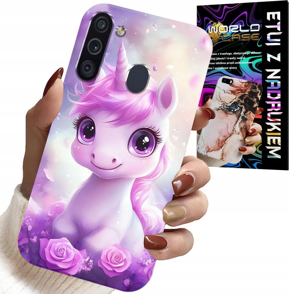Hülle Für Samsung Galaxy A21 - Süsses Einhorn, Designs Für Kinder Hülle