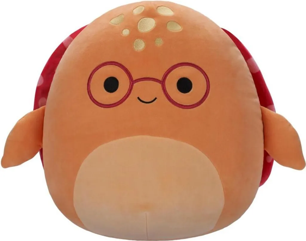 Peluche Tortue Caine Squishmallows 35cm Doudou Moelleux pour Enfant