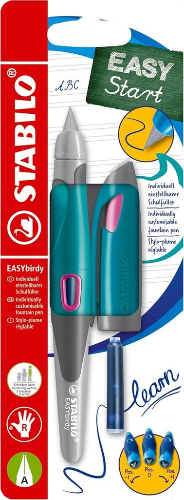 Ergonomischer Schulfüller für Rechtshänder mit Produktbild 